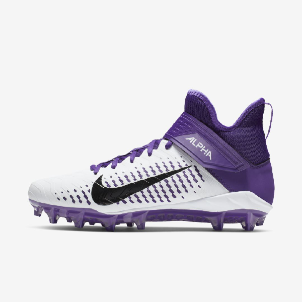 nike alpha menace pro 2 mid purple