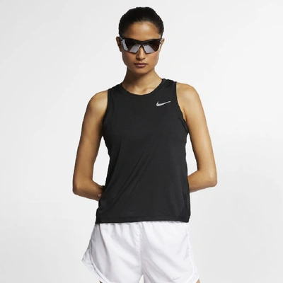 Nike Women's Miler Running Tank Top In Black | ModeSens