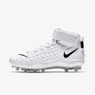 Shop Nike Men's Force Savage Pro 2 Football Cleat In White