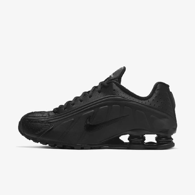 Shop Nike Shox R4 Men's Shoe (black) - Clearance Sale In Black,black,white,black