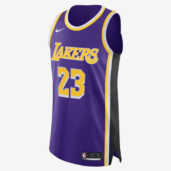 lebron james authentic black lakers jersey