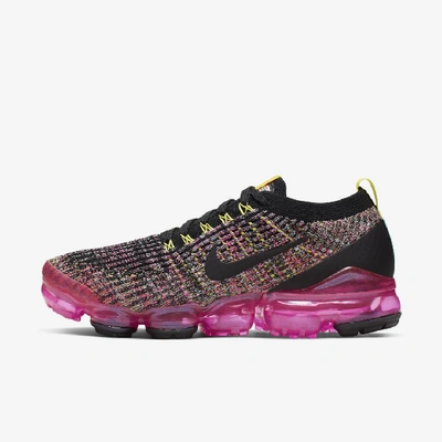 Nike Air Vapormax Flyknit 3 Women's Shoe (black) - Clearance Sale In Pink |  ModeSens