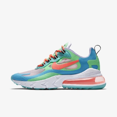 Shop Nike Air Max 270 React ("psychedelic Movement") Women's Shoe (electro Green) - Clearance Sale In Electro Green,blue Lagoon,hyper Jade,flash Crimson