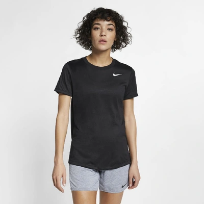 Shop Nike Women's Legend Training T-shirt In Black