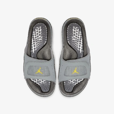 Shop Jordan Hydro 4 Retro Men's Slide In Grey