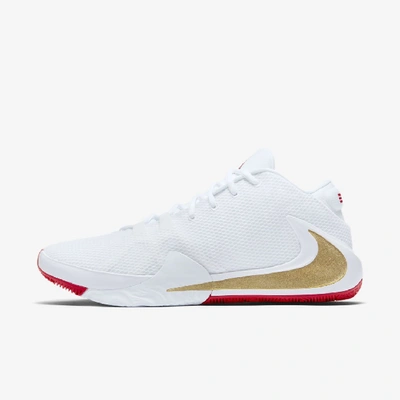 Shop Nike Zoom Freak 1 Basketball Shoe In White