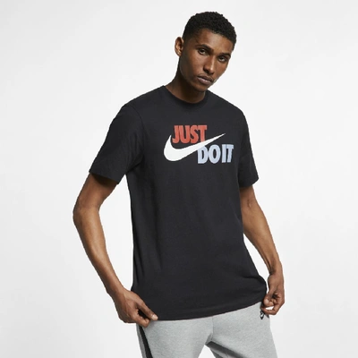 Shop Nike Sportswear Jdi Men's T-shirt In Black