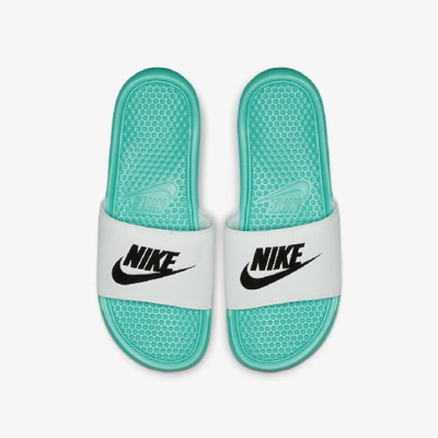 Shop Nike Benassi Slide In Hyper Jade
