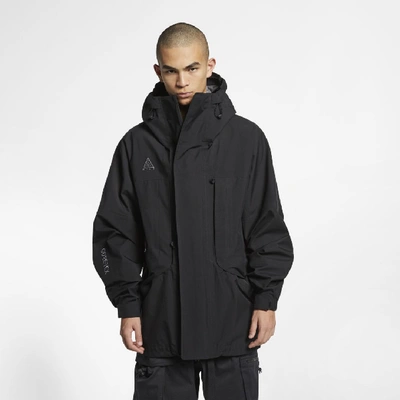Nike Acg Gore-tex Men's Hooded Jacket In Black/ Anthracite | ModeSens