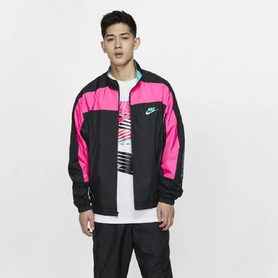 Nike Atmos Nrg Vintage Patchwork Track Jacket In Black | ModeSens