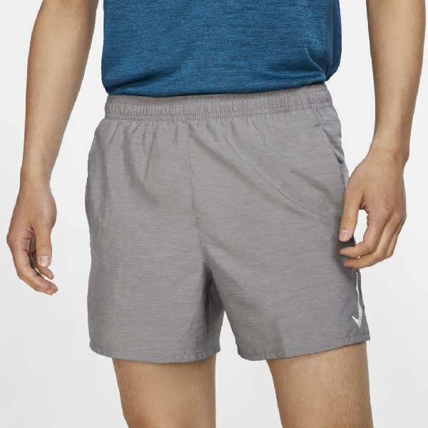 gray nike running shorts