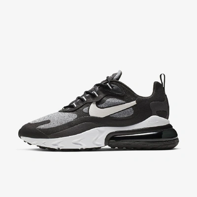 Shop Nike Air Max 270 React Men's Shoes In Black,off Noir,vast Grey