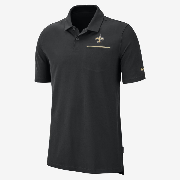nike saints polo