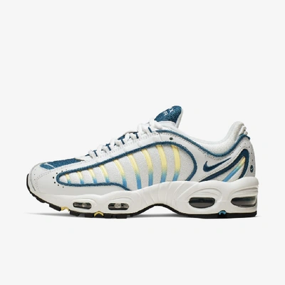 Shop Nike Air Max Tailwind Iv Women's Shoe (white) - Clearance Sale In White,electric Green,light Blue Fury,green Abyss