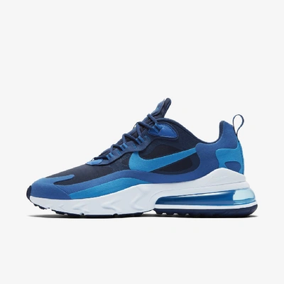 Shop Nike Air Max 270 React (impressionism Art) Men's Shoes In Blue