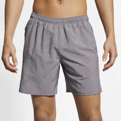 Shop Nike Challenger Men's 7" Lined Running Shorts (gunsmoke) - Clearance Sale In Gunsmoke,gunsmoke,heather