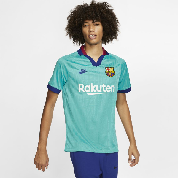 fc barcelona green jersey