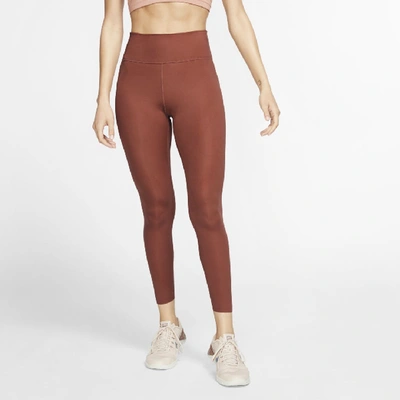 Shop Nike One Luxe Women's Mid-rise 7/8 Tights In Pink