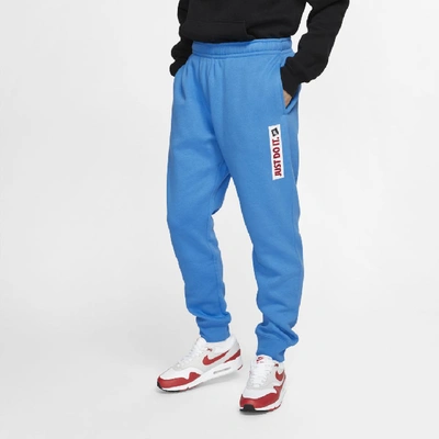 Nike Sportswear Jdi Men's Fleece Pants In Light Photo Blue | ModeSens