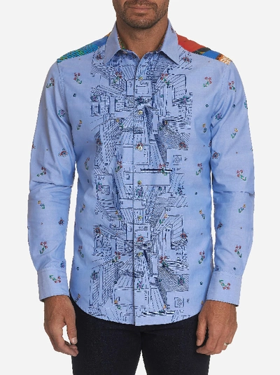 Shop Robert Graham Limited Edition Happiness Awaits Sport Shirt In Multi