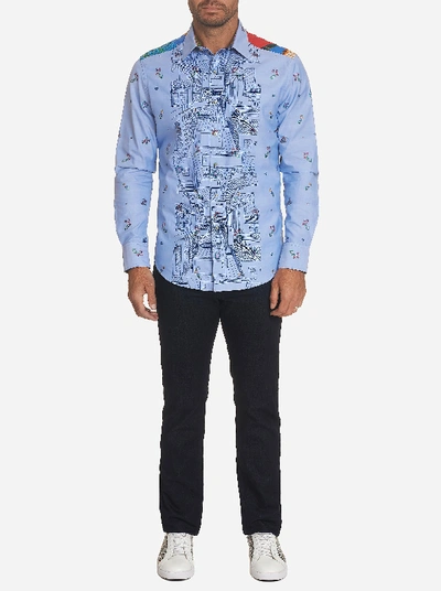 Shop Robert Graham Limited Edition Happiness Awaits Sport Shirt In Multi