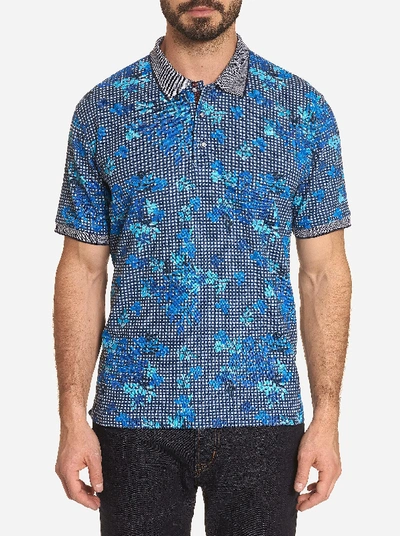 Shop Robert Graham Dirk Polo In Navy