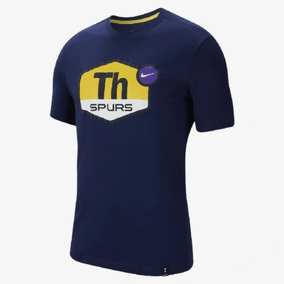 Shop Nike Tottenham Hotspur Men's Soccer T-shirt In Blue