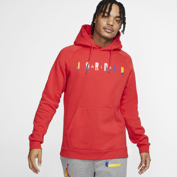 red hoodie jordan