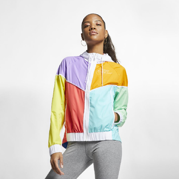 Nike Sportswear Windrunner Women's Jacket In Dynamic Yellow/atomic  Violet/kumquat | ModeSens