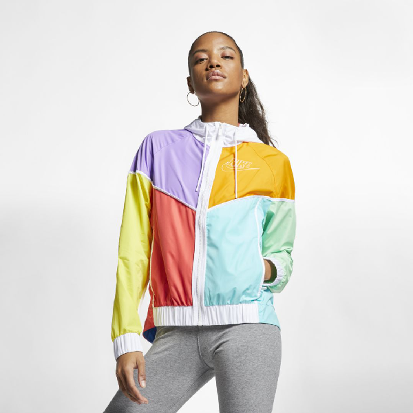 yellow nike jacket womens