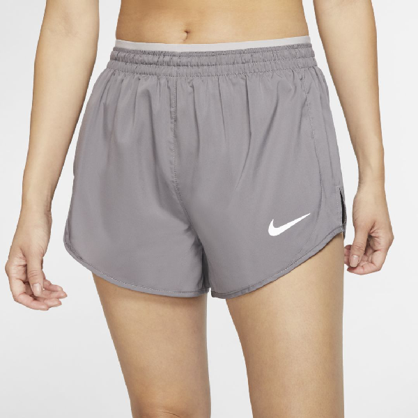 gray nike tempo shorts