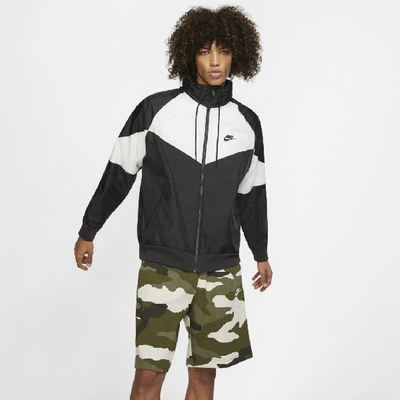 Shop Nike Sportswear Windrunner Hooded Jacket In Black