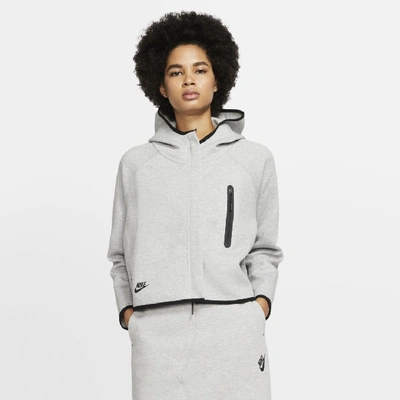 Shop Nike Sportswear Tech Fleece Women's Cape In Grey