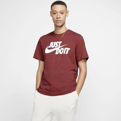 Shop Nike Sportswear Jdi Men's T-shirt In Cedar