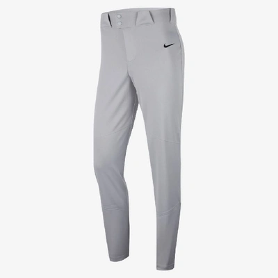 Shop Nike Men's Vapor Select Baseball Pants In Grey