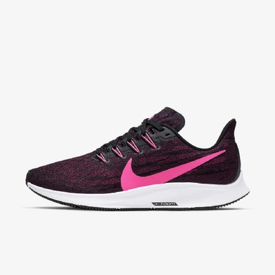 Shop Nike Air Zoom Pegasus 36 Women's Running Shoe (black) In Black,true Berry,white,pink Blast