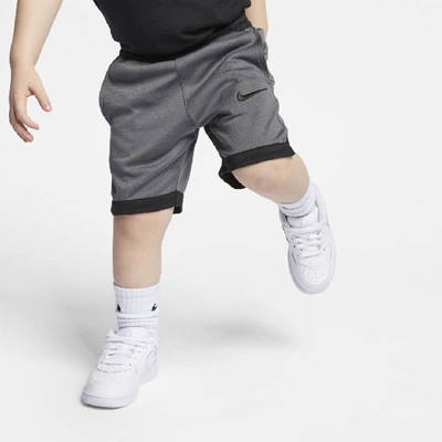 Shop Nike Dri-fit Elite Toddler Shorts In Grey