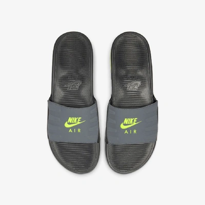 Shop Nike Air Max Camden Men's Slide In Anthracite,dark Grey,cool Grey,volt