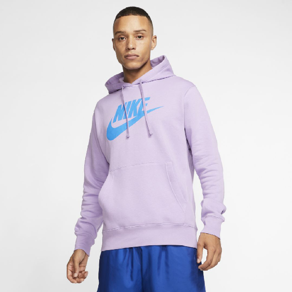 purple and blue nike hoodie