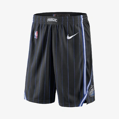 Shop Nike Orlando Magic Icon Edition  Men's Nba Swingman Shorts In Black