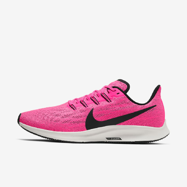 nike pink running shoes mens