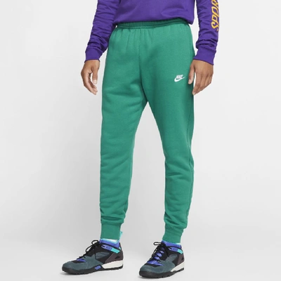 Shop Nike Sportswear Club Fleece Men's Joggers In Green