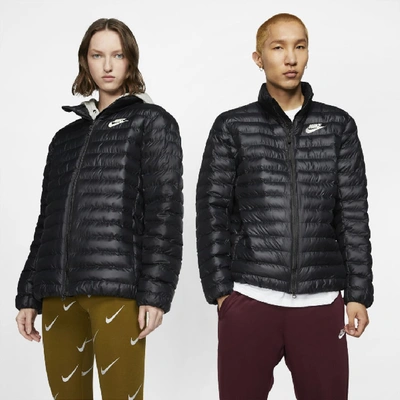 Shop Nike Sportswear Synthetic-fill Puffer Jacket In Black