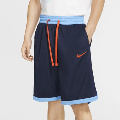Shop Nike Dri-fit Elite Men's Basketball Shorts In Blue