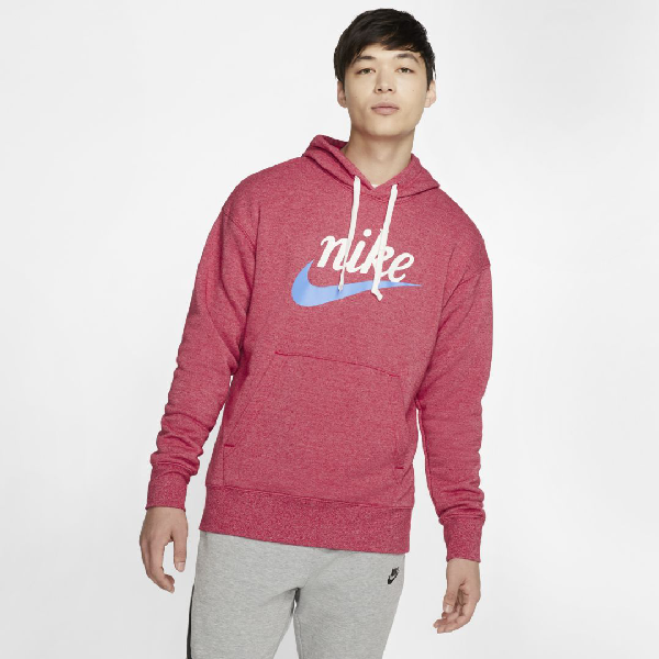 nike sportswear heritage men's pullover hoodie