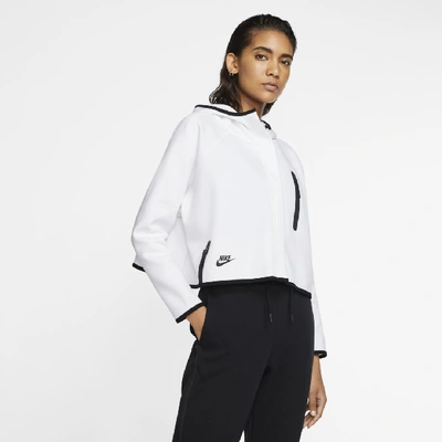 Shop Nike Sportswear Tech Fleece Women's Cape (white) - Clearance Sale In White,black