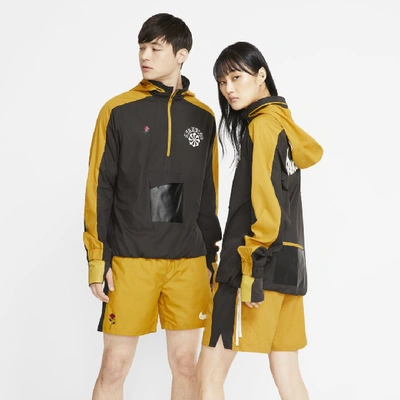 Shop Nike X Gyakusou -zip Hooded Jacket In Gold