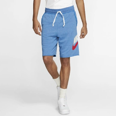 Shop Nike Sportswear Men's Shorts In Blue