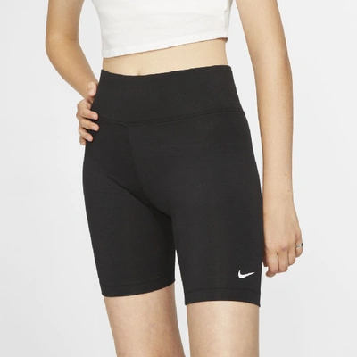 Shop Nike Women's  Sportswear Leg-a-see Bike Shorts In Black