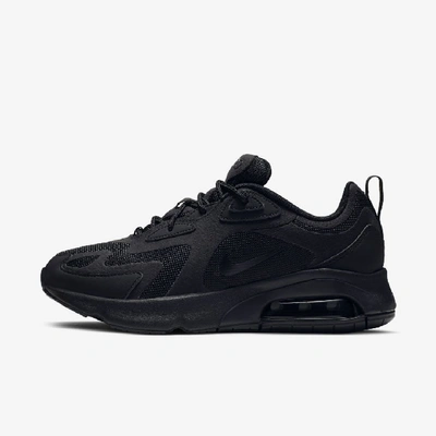 Shop Nike Air Max 200 Women's Shoe (black) - Clearance Sale In Black,black